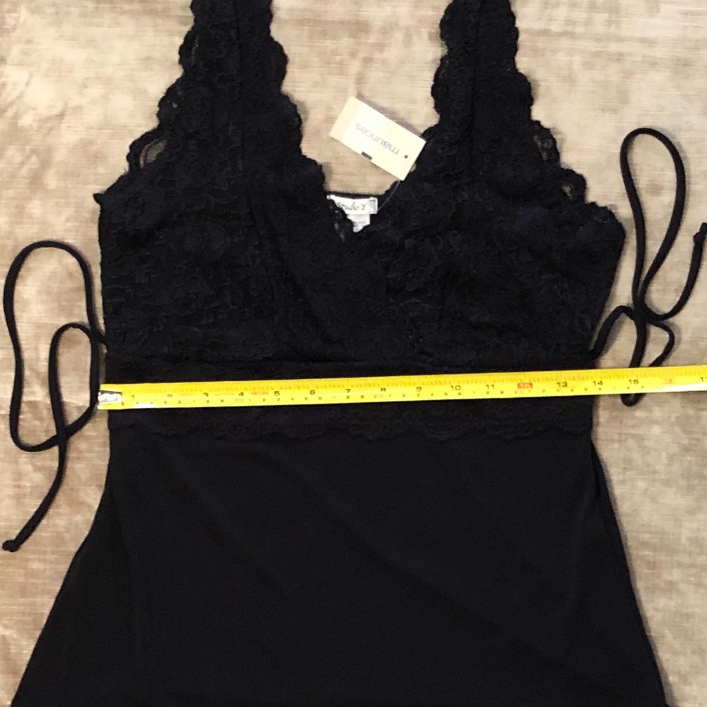 Y2K Studio Y Sexy Black Camisole Tank Top - Picture 4 of 9
